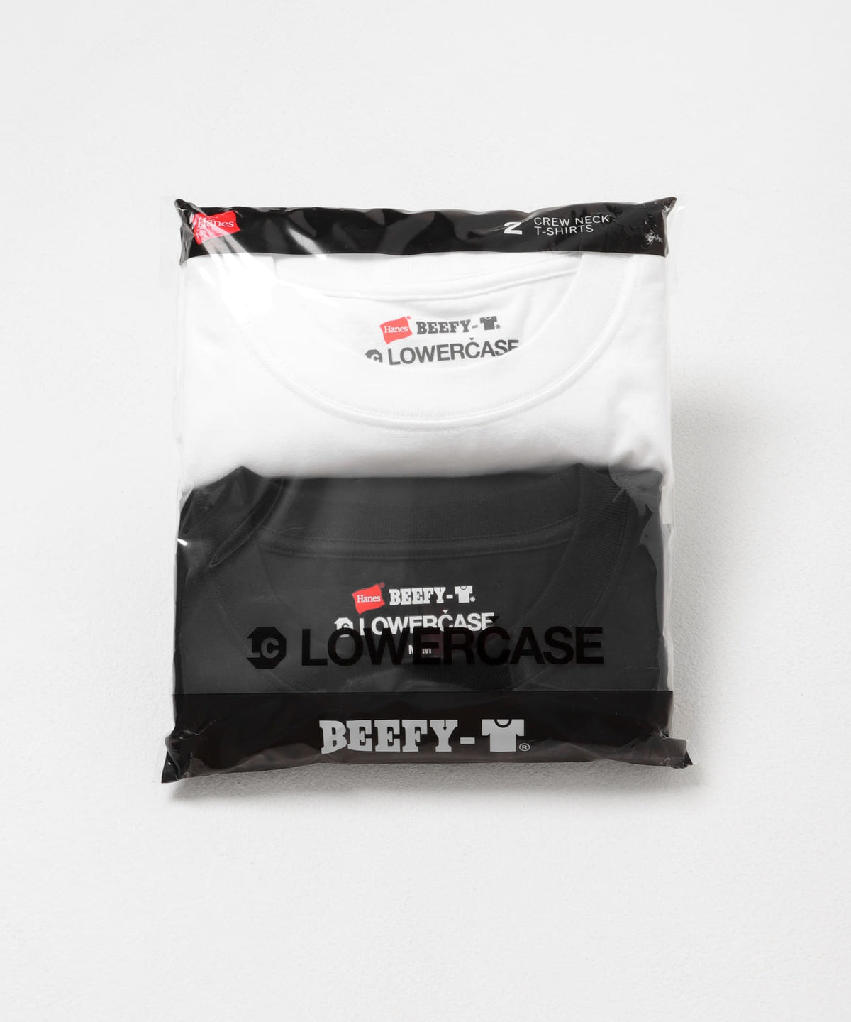 HANES × LOWERCASE / BEEFY-T 厚磅短袖T恤（日本聯名限定）（兩件組）