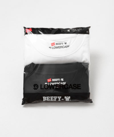 HANES × LOWERCASE / BEEFY-T 厚磅短袖T恤（日本聯名限定）（兩件組）