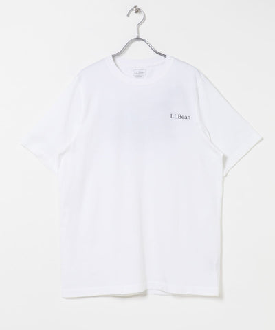 L.L.Bean　UNSHRINKABLE GRAPHIC T-SHIRTS / 經典校園 Logo 短袖T恤