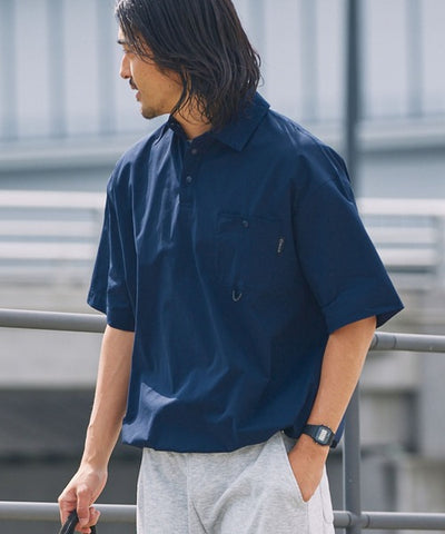 THE CRAFT CREW PRODUCTS / 抽繩口袋短袖Polo衫