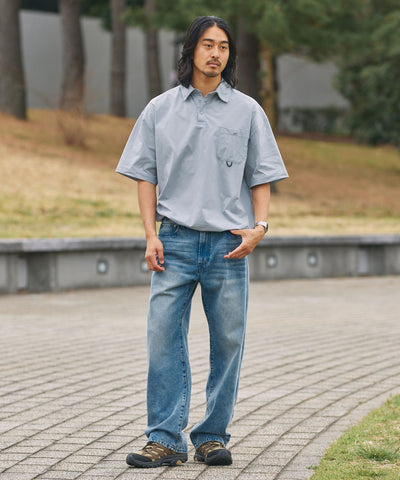 THE CRAFT CREW PRODUCTS / 抽繩口袋短袖Polo衫