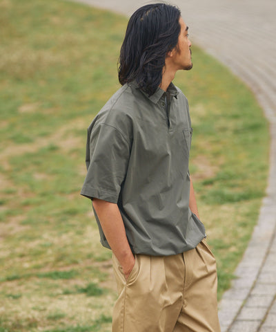 THE CRAFT CREW PRODUCTS / 抽繩口袋短袖Polo衫