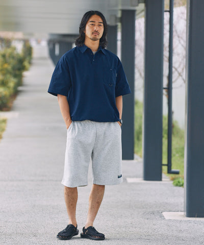 THE CRAFT CREW PRODUCTS / 抽繩口袋短袖Polo衫