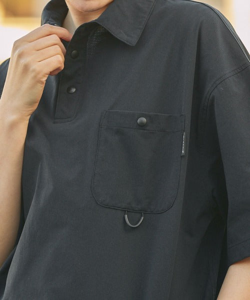 THE CRAFT CREW PRODUCTS / 抽繩口袋短袖Polo衫