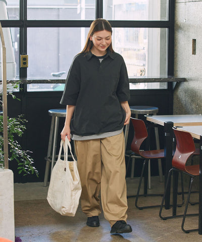 THE CRAFT CREW PRODUCTS / 抽繩口袋短袖Polo衫