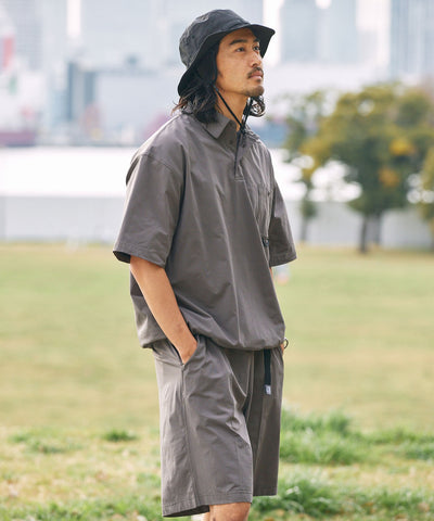 THE CRAFT CREW PRODUCTS / 抽繩口袋短袖Polo衫