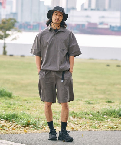 THE CRAFT CREW PRODUCTS / 抽繩口袋短袖Polo衫