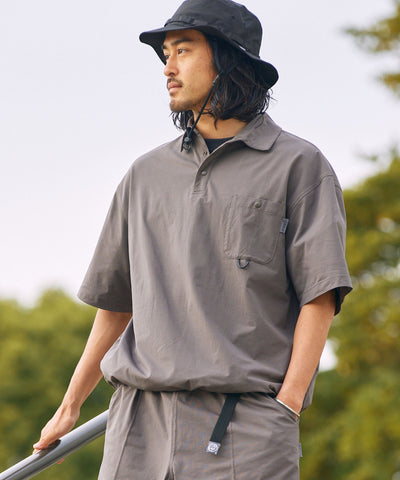 THE CRAFT CREW PRODUCTS / 抽繩口袋短袖Polo衫