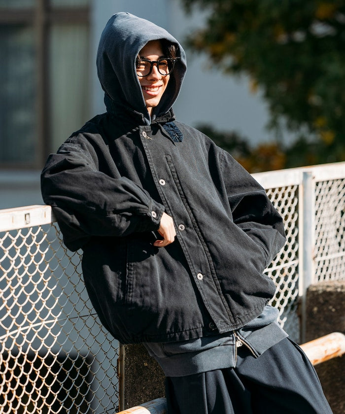 NAUTICA / 中綿染色處理短版外套