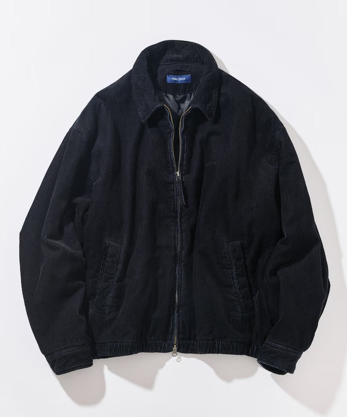 NAUTICA / 寬鬆鋪棉燈芯絨 短版外套