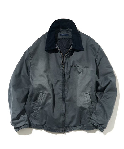 NAUTICA / 寬鬆鋪棉斜紋棉 拉鍊外套
