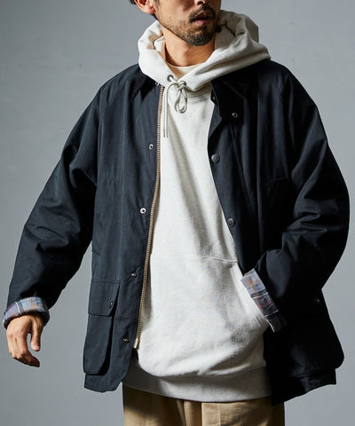 Barbour × FREAK'S STORE / 別注 BEDALE OS Sleeve 中長版外套