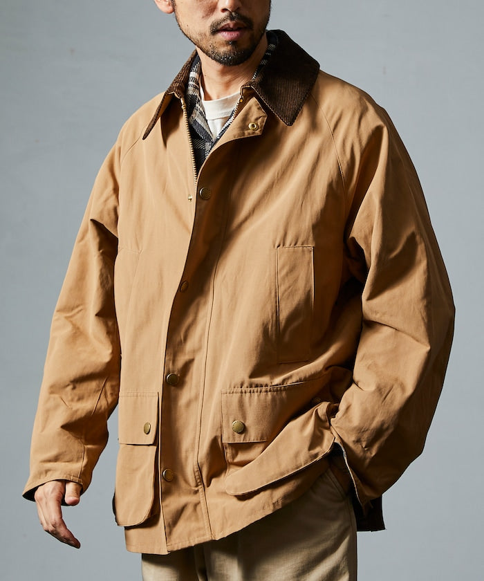 Barbour × FREAK'S STORE / 別注BEDALE OS Sleeve 中長版外套– RICHARD