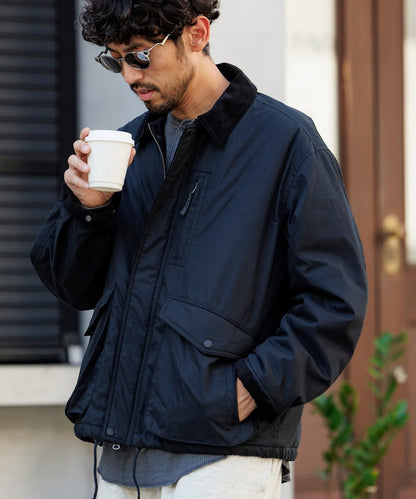 FREAK’S STORE / 燈芯絨領 混紡外套