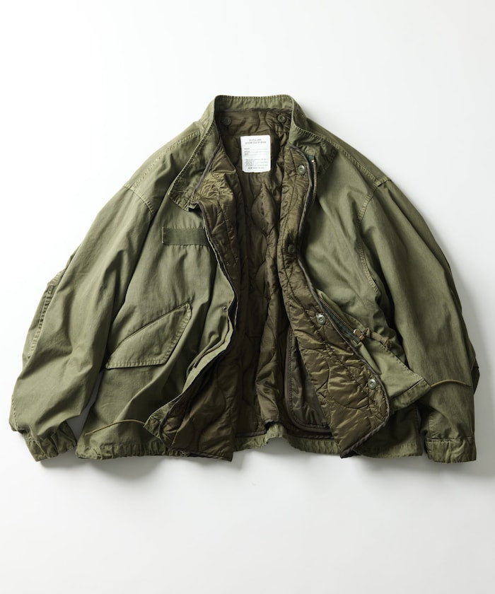 FREAK’S STORE / M-65 LINER SET 刷舊短版外套