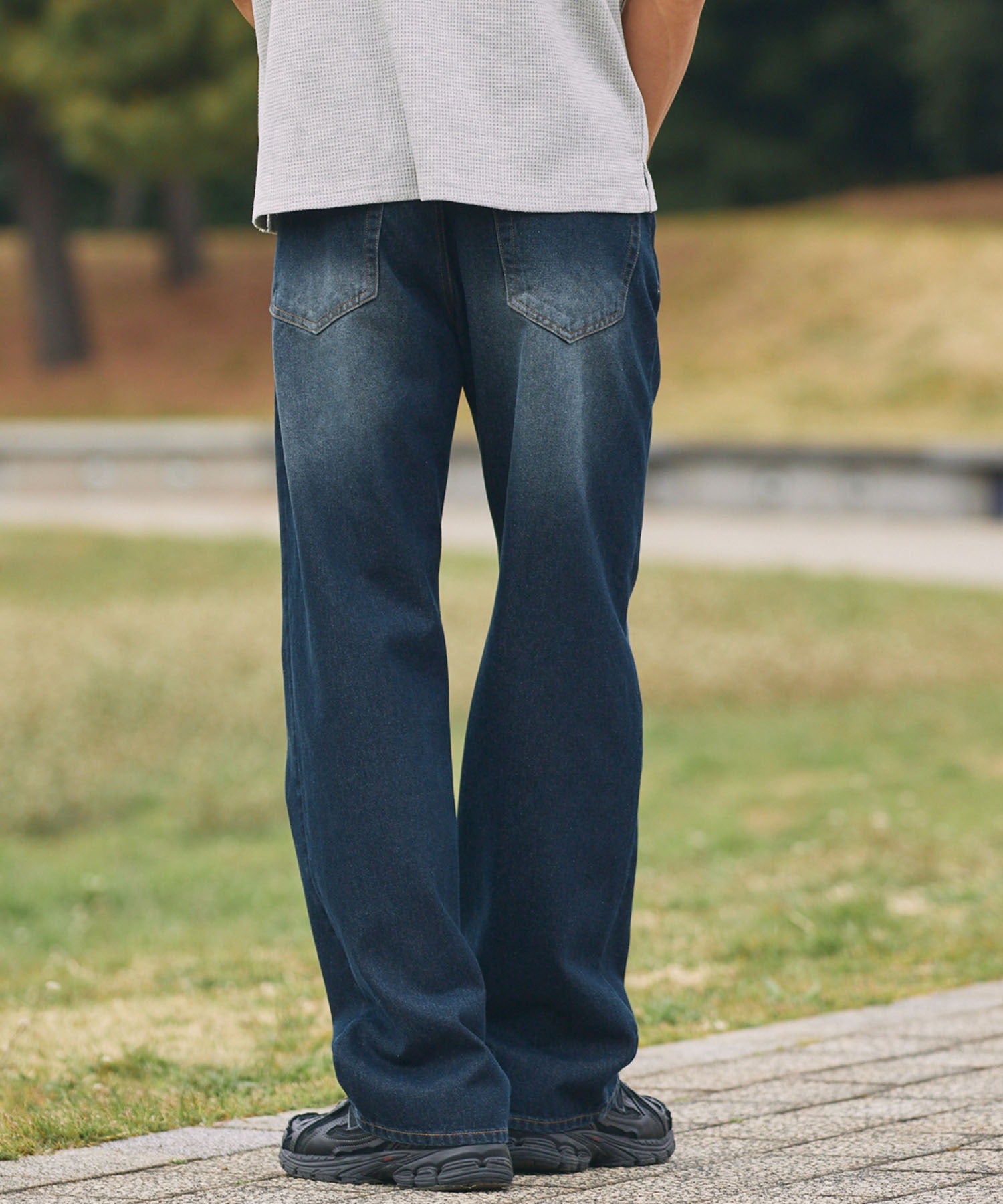 THE CRAFT CREW PRODUCTS / 10.5oz 快乾可水洗 半錐形牛仔褲