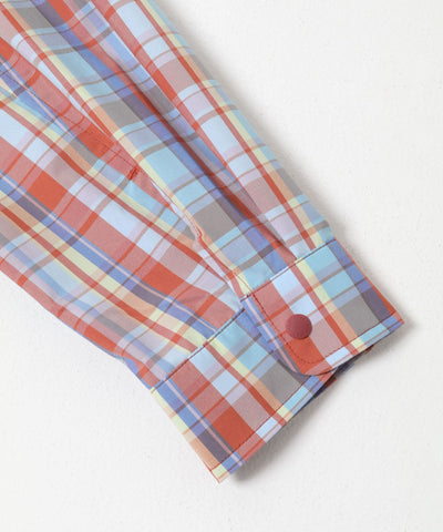 Snow Peak Snow Peak Apparel　FADE CHECK BREEZY SHIRTS / 淡色漸層格紋透氣襯衫