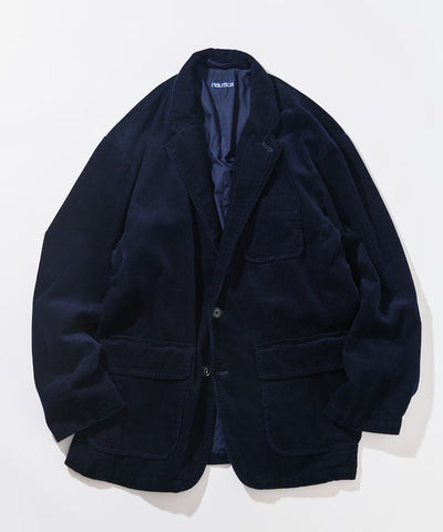 NAUTICA / 燈芯絨三釦寬鬆西裝外套