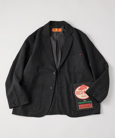 RED KAP × FREAK'S STORE / KP-10 寬鬆斜紋軟呢西裝外套（日本聯名限定）