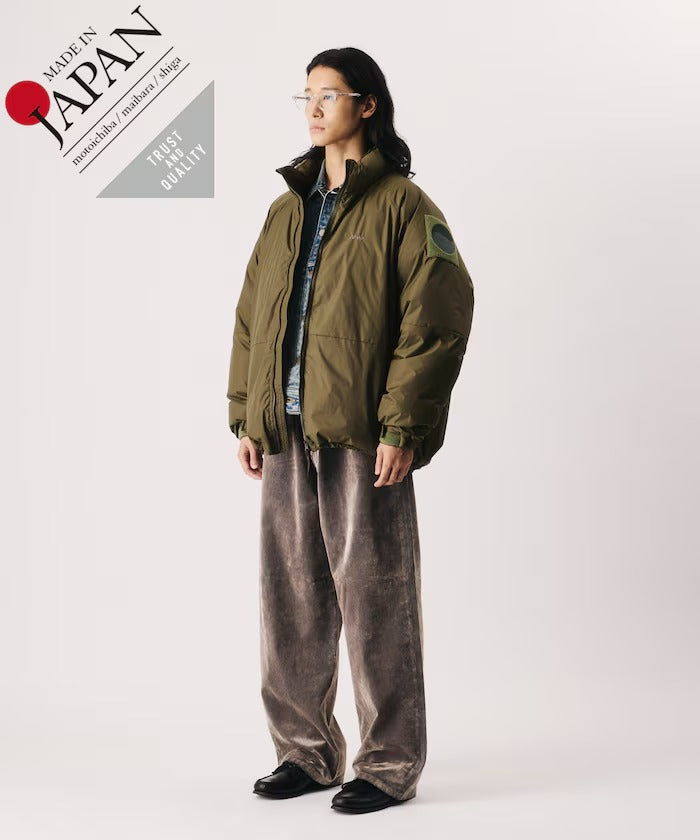 NANGA × FREAK'S STORE／男裝 日本製 立領鋪棉 羽絨外套（日本聯名限定）