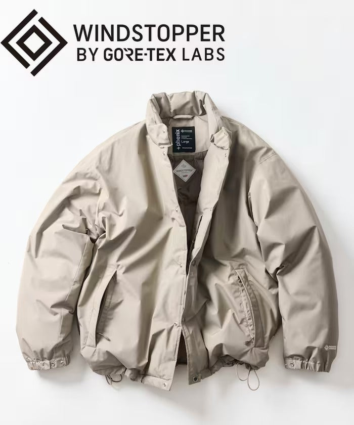 +phenix × FREAK'S STORE / GORE-TEX WINDSTOPPER 立領按釦羽絨外套（日本聯名限定）
