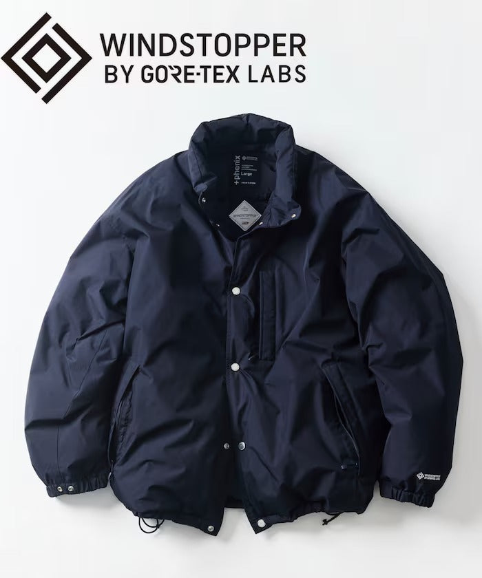 +phenix × FREAK'S STORE / GORE-TEX WINDSTOPPER 立領按釦羽絨外套（日本聯名限定）