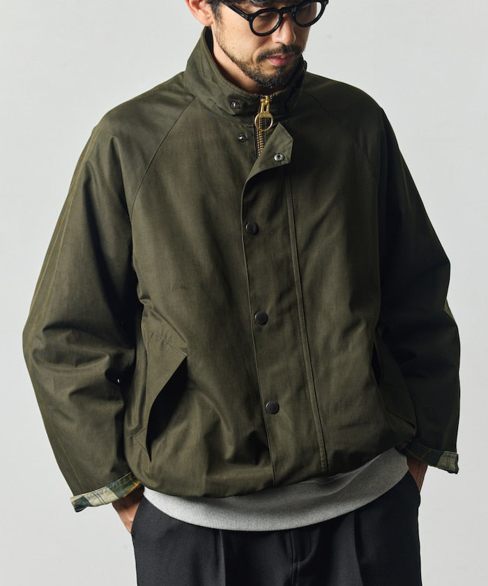 Barbour × FREAK'S STORE / 別注 TRANSPORT 立領短版 布勞森外套（26FW）