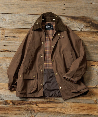 Barbour × FREAK'S STORE / 別注 BEDALE OS Sleeve 寬袖騎馬外套（26FW）