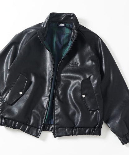 UMBRO / LEATHERETTE Stand Collar Blouson 立領外套