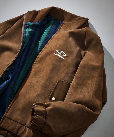 umbro × FREAK'S STORE / 別注 仿麂皮立領外套