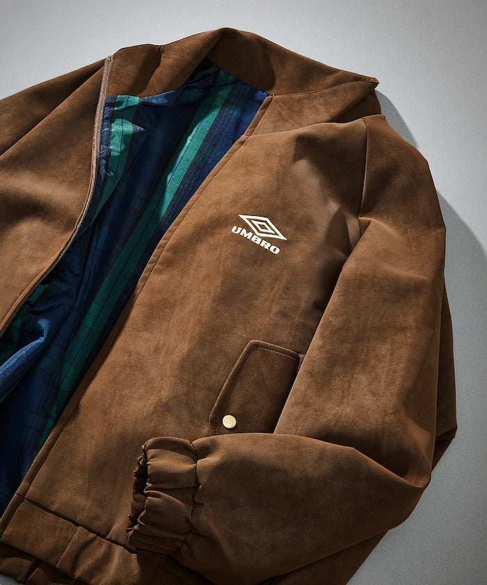 umbro × FREAK'S STORE / 別注 仿麂皮立領外套