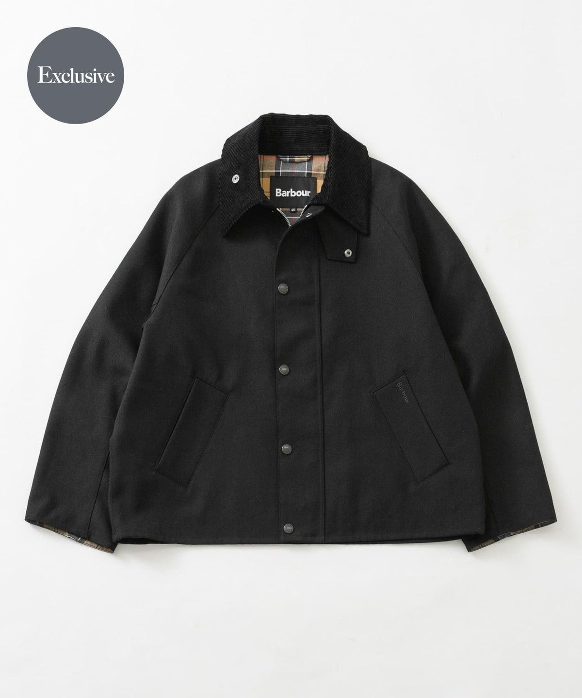 Barbour × URBAN RESEARCH / TRANSPORT 羊毛工裝外套（日本聯名限定）