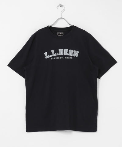 L.L.Bean　UNSHRINKABLE GRAPHIC T-SHIRTS / 經典校園 Logo 短袖T恤