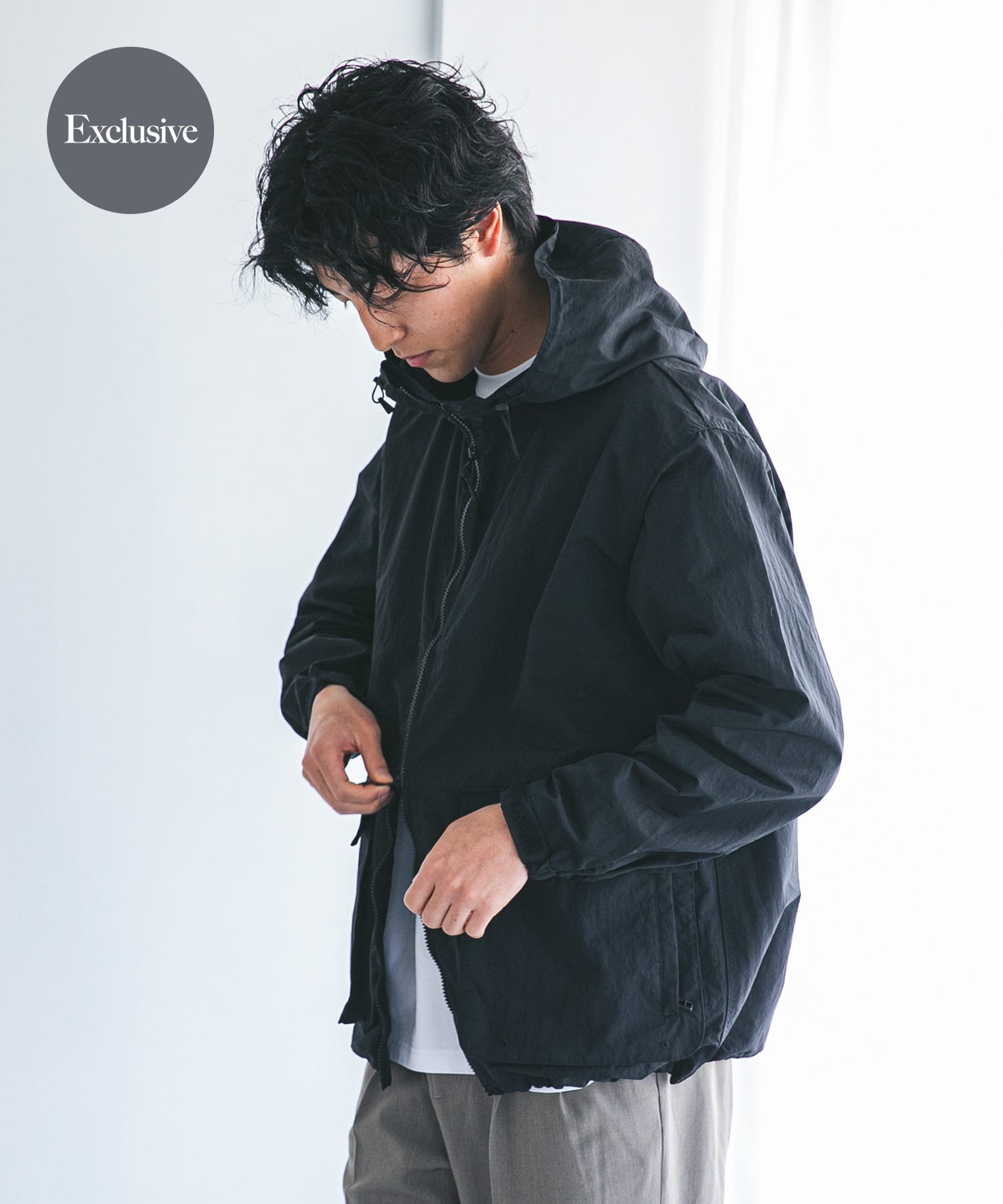 Snow Peak Apparel×DOORS　NYLON WASHER PARKA / 尼龍連帽外套