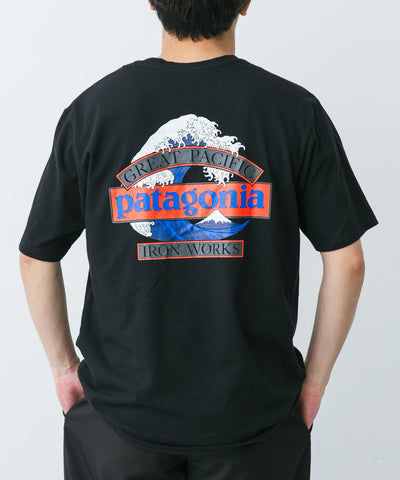 Patagonia GREAT WAVES RE-T-SHIRTS / 波紋 重磅純棉 短袖t恤