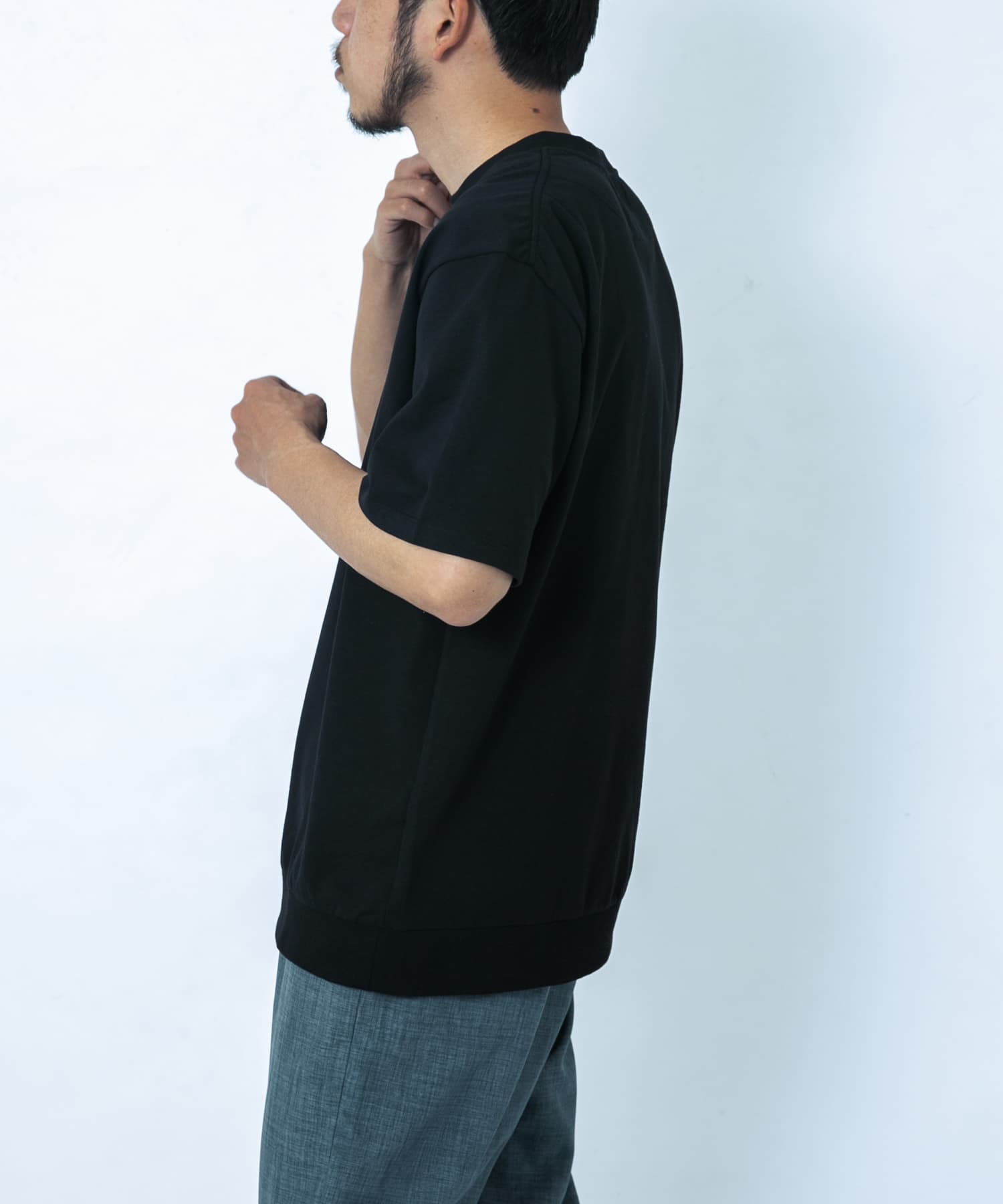 NANGA×EKAL / 再生棉結構 短袖T恤