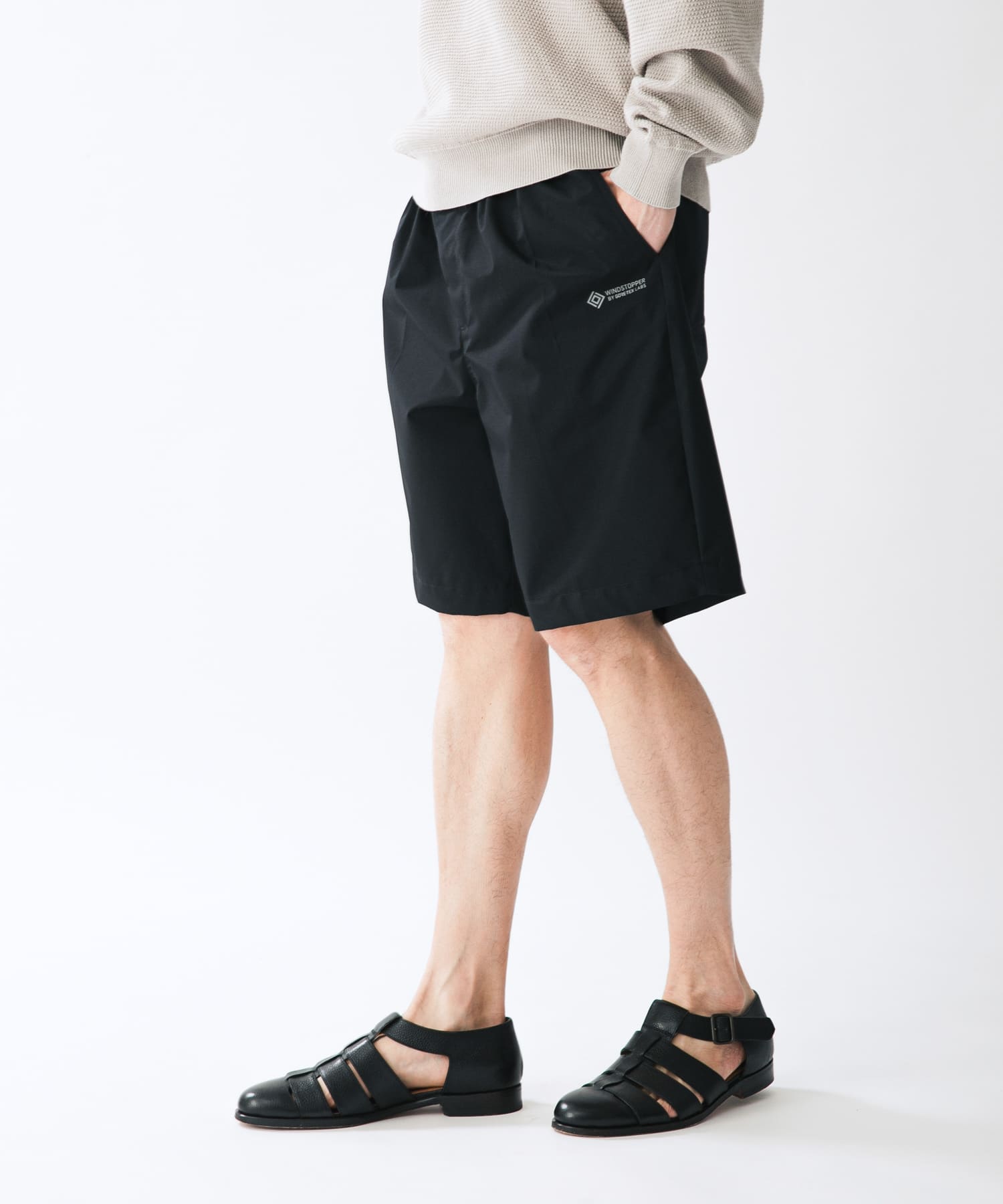 +phenix WINDSTOPPER / 機能打褶短褲
