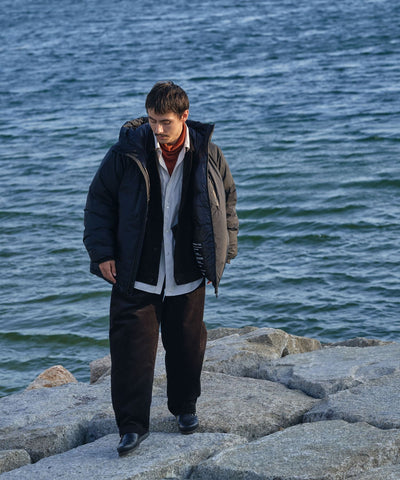 NANGA × DOORS / AURORA-TEX 防水羽絨連帽外套 26AW（日本聯名限定）