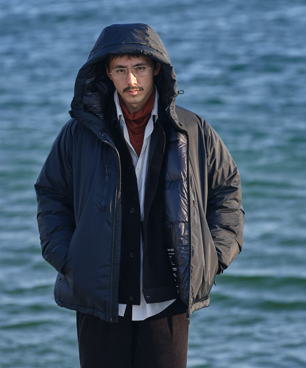 NANGA × DOORS / AURORA-TEX 防水羽絨連帽外套 26AW（日本聯名限定）
