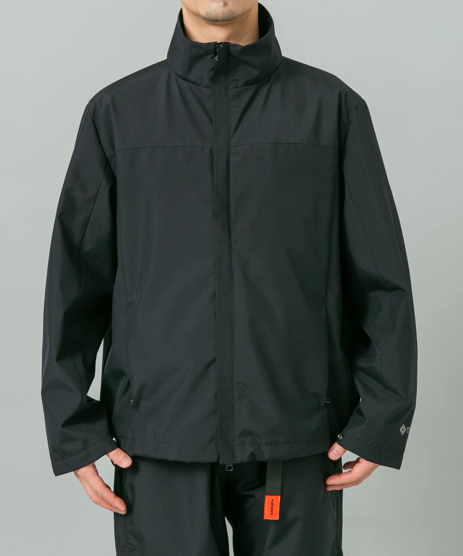 +phenix WINDSTOPPER by GORE-TEX LABS 立領防風外套
