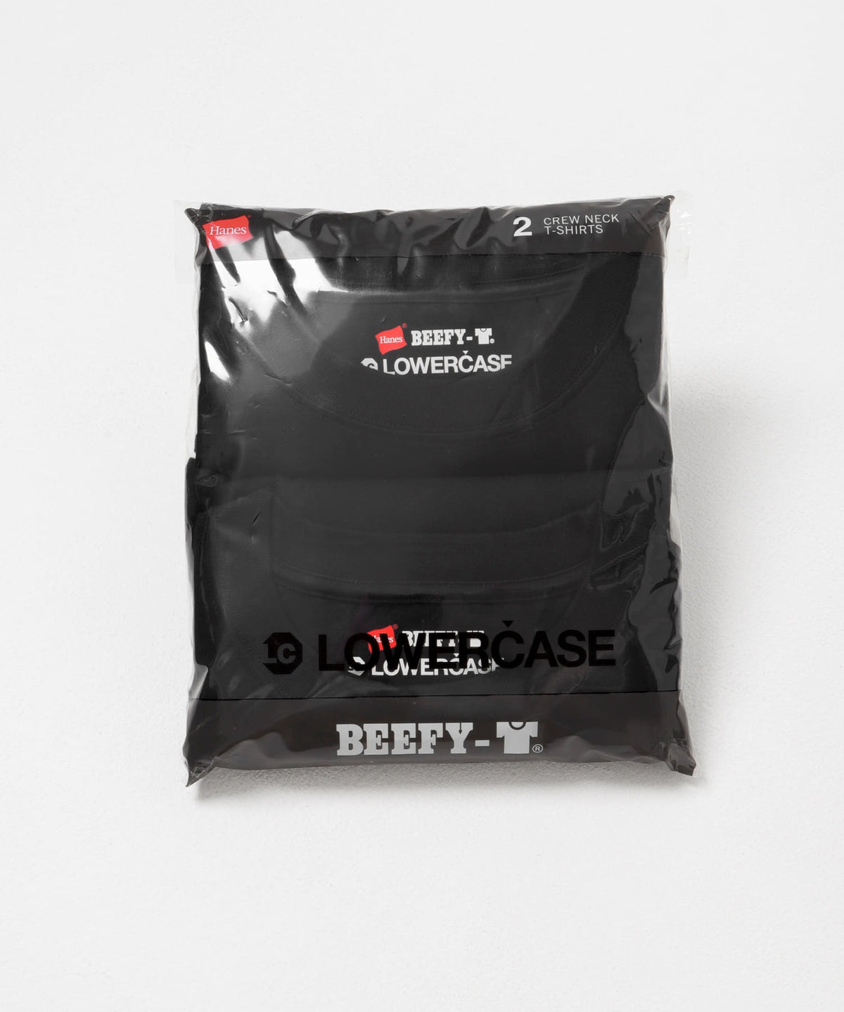 HANES × LOWERCASE / BEEFY-T 厚磅短袖T恤（日本聯名限定）（兩件組）