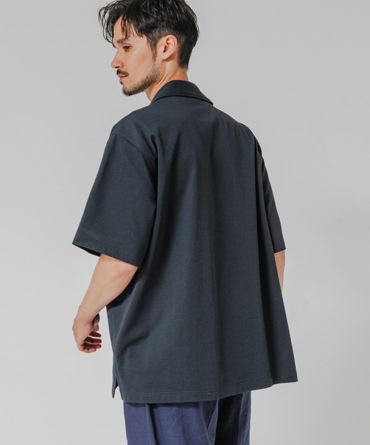 LACOSTE×URBAN RESEARCH　FUNCTIONAL PIQUE OP SHIRTS / 機能珠地開領襯衫