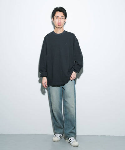 LACOSTE × DOORS / 重磅網眼布長袖T恤（日本聯名限定）