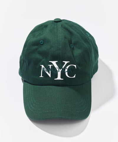 NAUTICA / NYC刺繡標誌斜紋棒球帽
