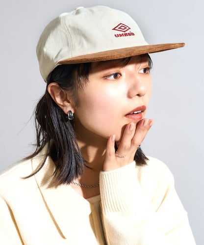 UMBRO / 別注 2TONE Flat Visor Cap 平沿帽