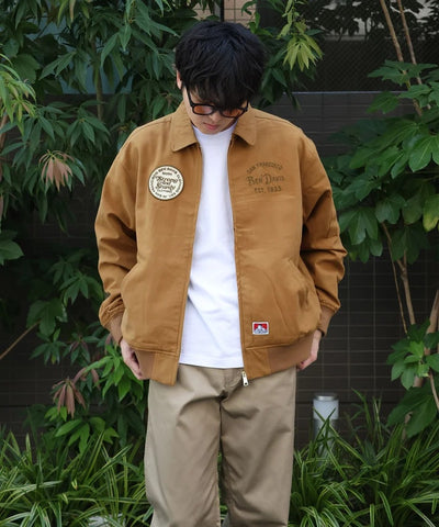 BEN DAVIS / 帆布刺繡 外套