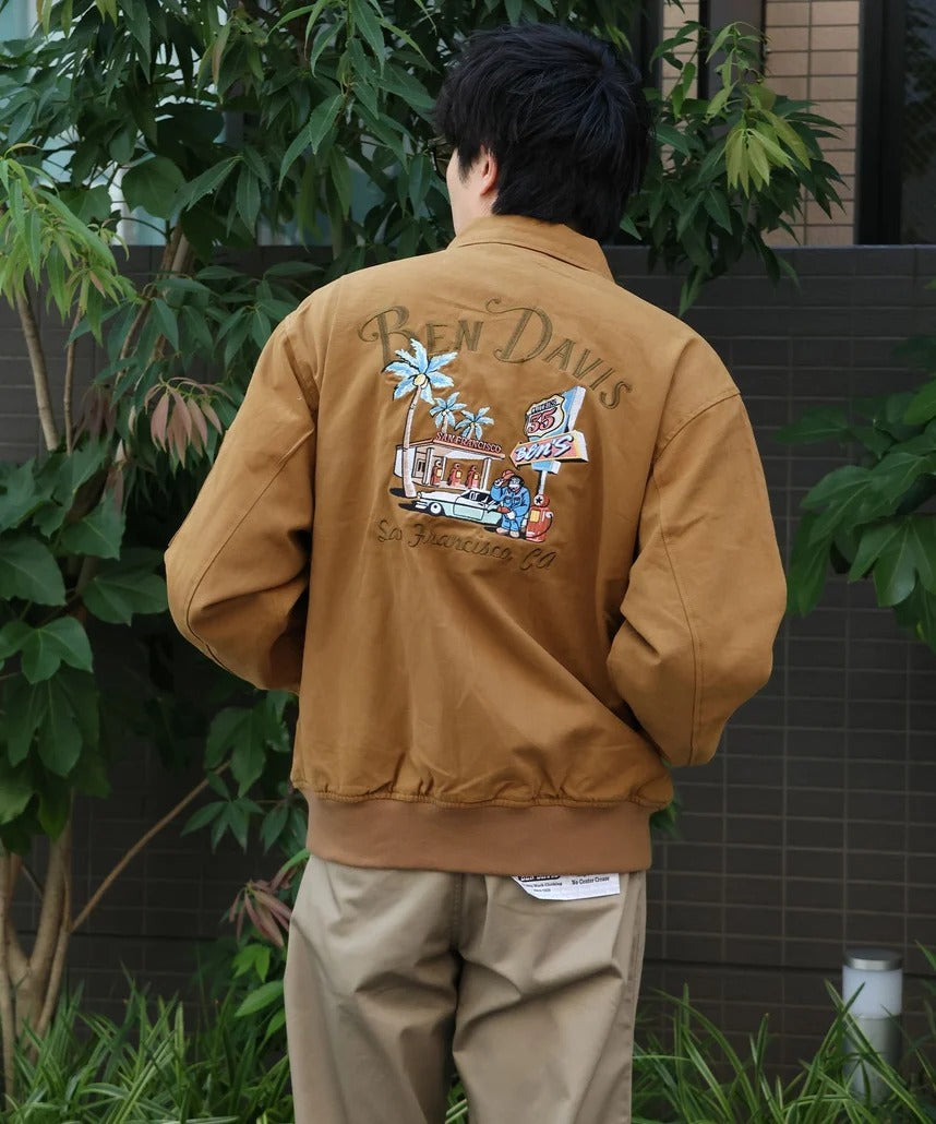 BEN DAVIS / 帆布刺繡 外套