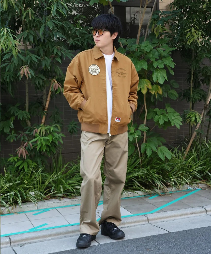 BEN DAVIS / 帆布刺繡 外套