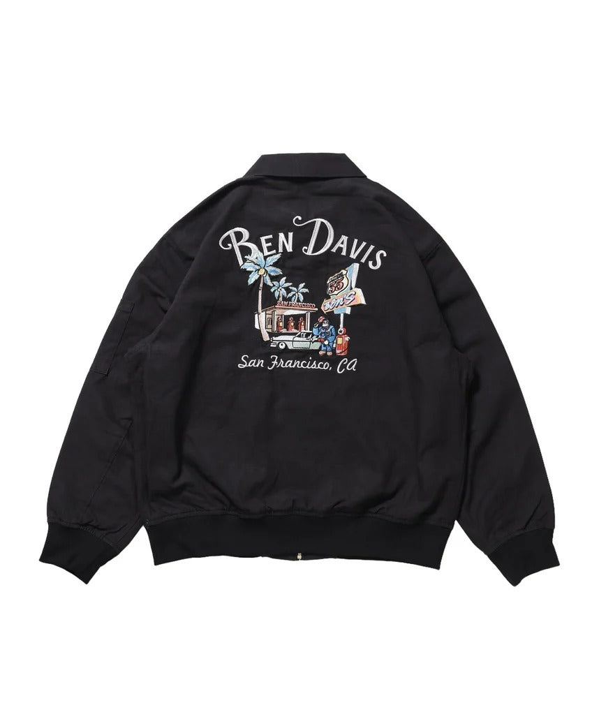 BEN DAVIS / 帆布刺繡 外套