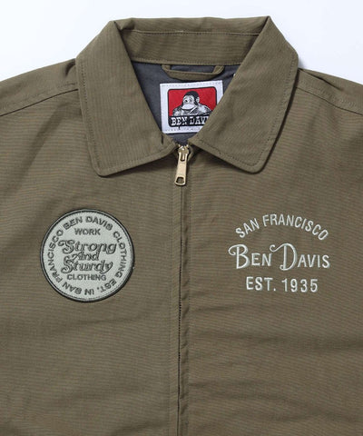 BEN DAVIS / 帆布刺繡 外套